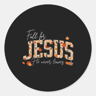 Adesivo Autumn Christian Thankiness Caiu Por Jesus Ele Né