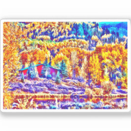 Adesivo Autumn Colorado Vinyl Sticker