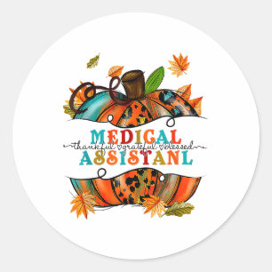 Adesivo Autumn Fall Camisetas Médica Istambul Agradeciment