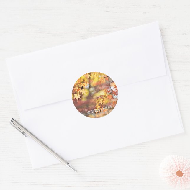 Adesivo Autumn Leaves (Envelope)