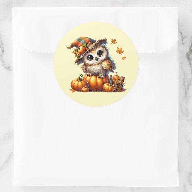 Adesivo Autumn Owl (Bolsa)