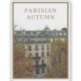 Adesivo Autumn Parisiense