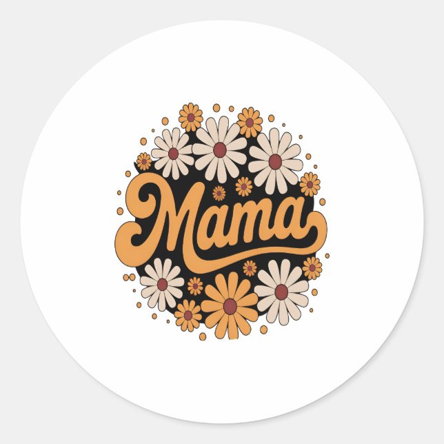 Adesivo Autumn Pumpkin Mama (Frente)