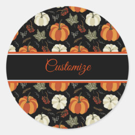 Adesivo Autumn Pumpkins