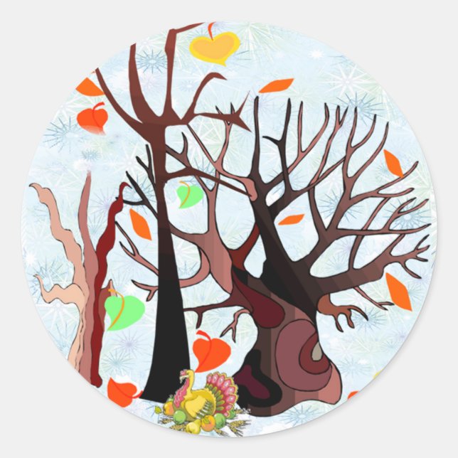 Adesivo Autumn Wonderland - (Frente)
