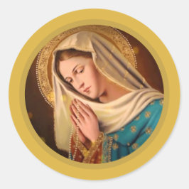 Adesivo Ave Maria... Virgem Maria