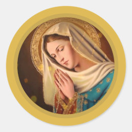 Adesivo Ave Maria... Virgem Maria