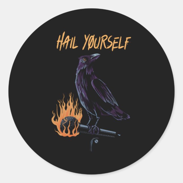 Adesivo Ave-Se No Último Podcast No Microfone Esquerdo (Frente)