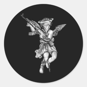 Adesivo Avenging Angel Sinner Chicano Tattoo