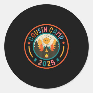 Adesivo Aventura de Camp 2025 da Família Sindicato Cousin 