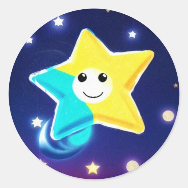 Adesivo Aventura de Starlight Smiling (Frente)