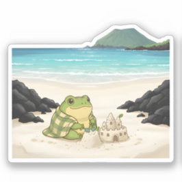 Adesivo Aventura de Zochi na Ilha de Jeju