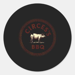 Adesivo Aventura divertida de Circe na churrascaria na mit