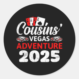 Adesivo Aventura dos Primos Vegas 2025 Las Vegas 