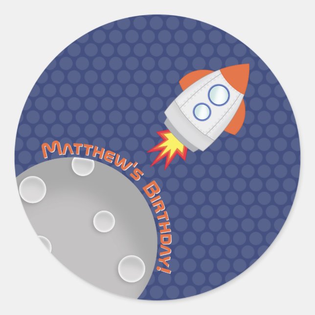 Adesivo Aventura Espacial (Frente)