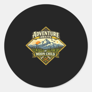 Adesivo Aventura espera montanha natureza caminhada ao ar