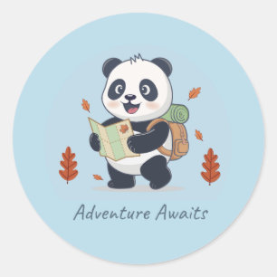 Adesivo Aventura Espera Panda