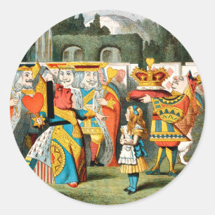 Adesivo Aventuras de Alice no País das Maravilhas Rainha d