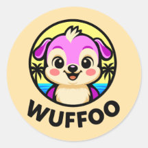 Aventuras Wuffoo Animação de cachorrinho Kawaii fo