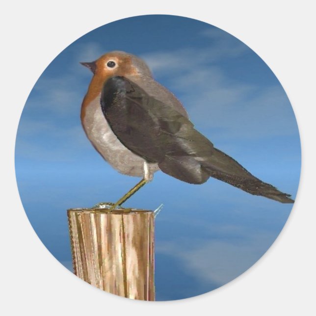 ADESIVO AVES HÍPICAS/MAMA VERMELHA DE ROBINA (Frente)