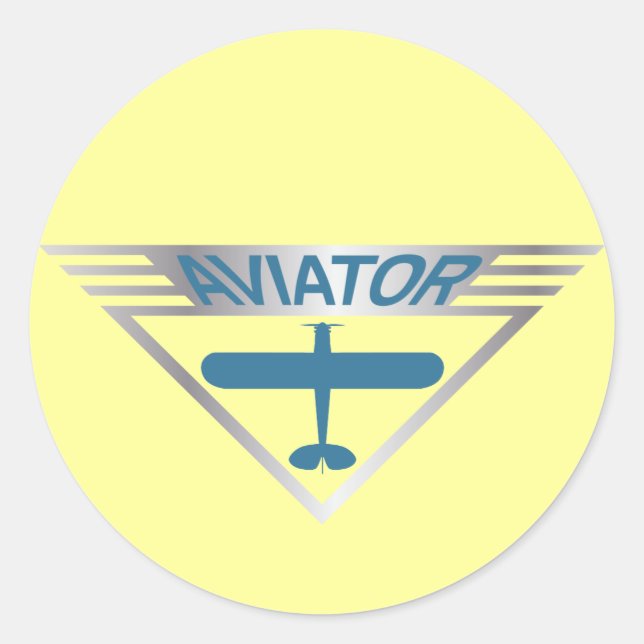 Adesivo Aviador (Frente)