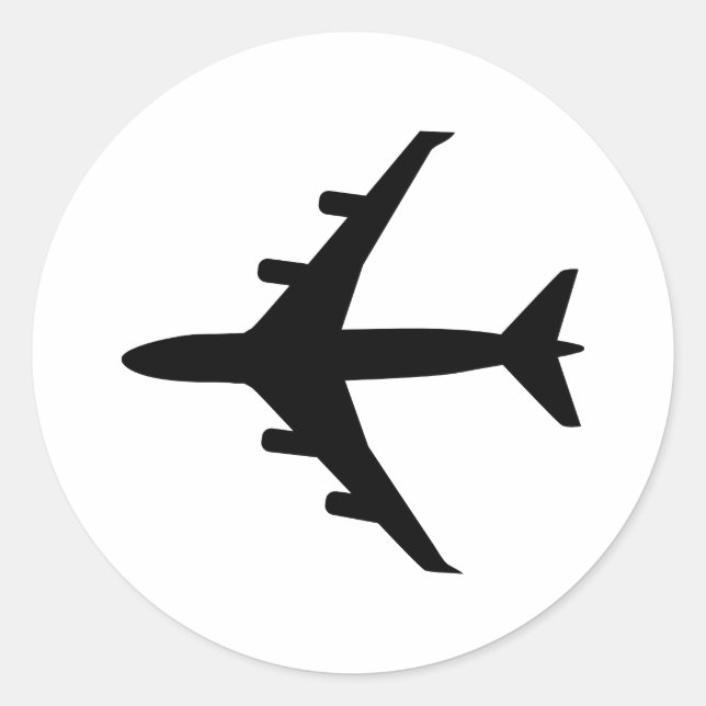 Adesivo Avião (Frente)