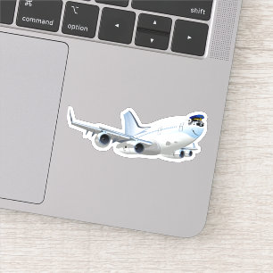 Adesivo Avião de animação