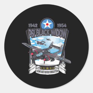 Adesivo Avião de Combate à Viúva Negra P61 da 2ª Guerra Mu