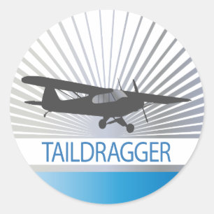 Adesivo Avião de Taildragão