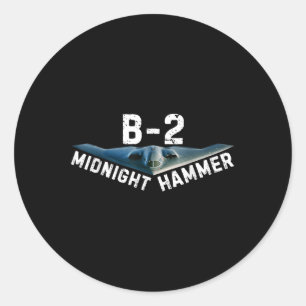 Adesivo Avião Midnight Hammer B-2 _ Donald Trump