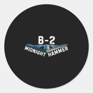 Adesivo Avião Midnight Hammer B-2 Donald Trump 
