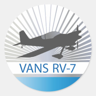 Adesivo Avião Vans RV-7