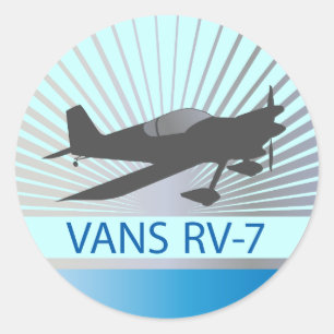 Adesivo Avião Vans RV-7