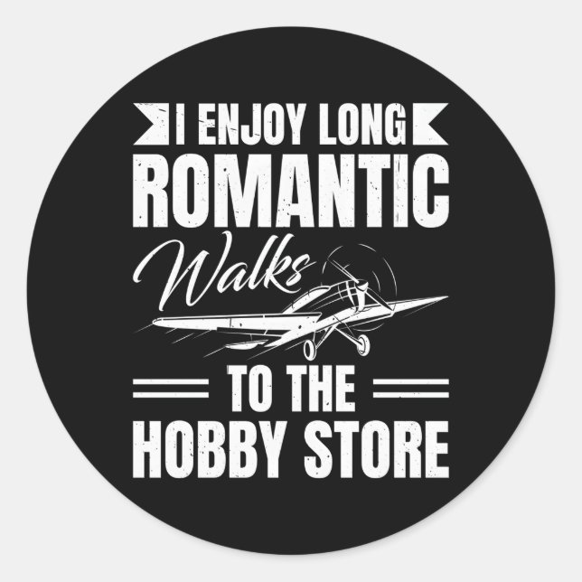 Adesivo Aviões Controlados Por Rádio Piloto De Avião Rc Je (Frente)