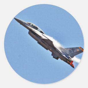 Adesivo Aviões de combate a jatos F 16s