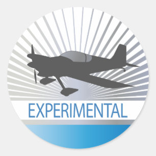 Adesivo Aviões experimentais