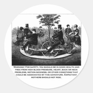 Adesivo Aviso da montanha russa