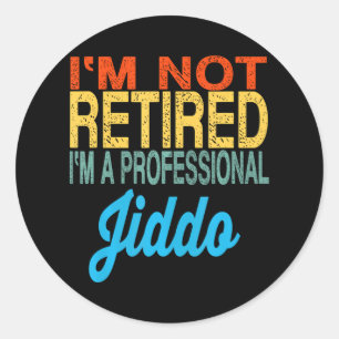 Adesivo Avô árabe Jiddo - Dia de os pais árabe