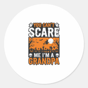 Adesivo Avô Assustador Camisa Vintage Halloween Design_1