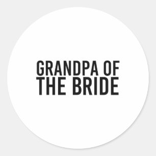Adesivo Avô Da Noiva Festa De Casamento Engraçado Gif