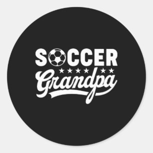 Adesivo Avô de Futebol Engraçado Papai Esportes Humor Vint