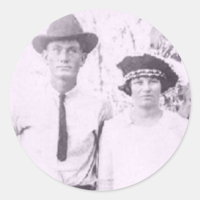 Adesivo Avó e vovô Brandon (Frente)