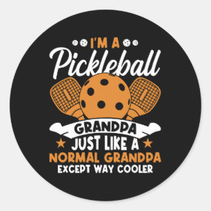 Adesivo Avô Jogador de Pickleball Legal