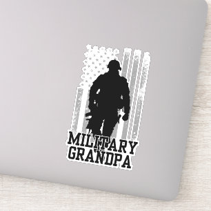 Adesivo Avô militar