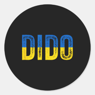 Adesivo Avô Ucraniano Dido Ucrânia Bandeira