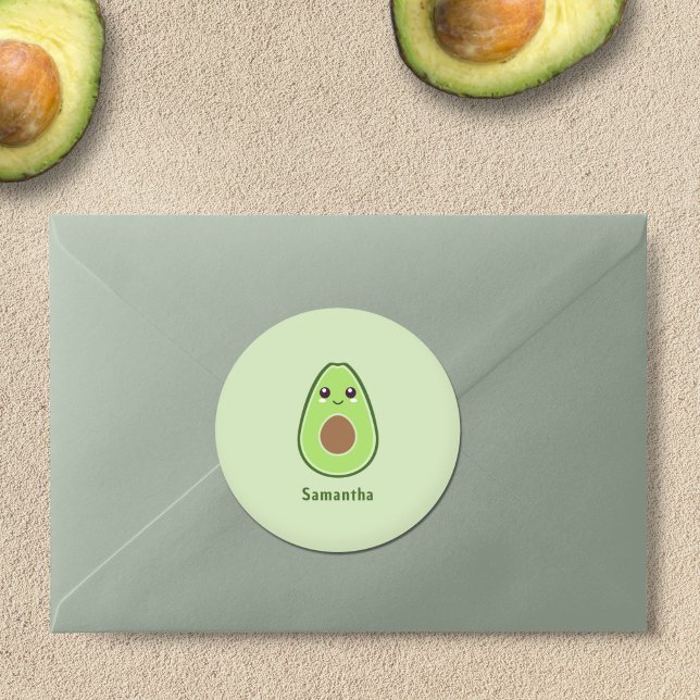 Adesivo Avocado Avocado Sticker (Cute Avocado Sticker)
