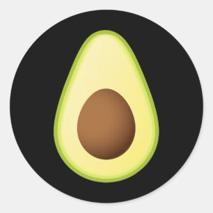 Adesivo Avocado Costume Fruta Halloween