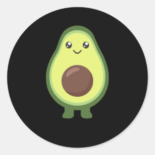 Adesivo Avocado Halloween Costume Engraçado Avocados