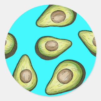 Adesivo Avocado Stickers para o amante da manteiga