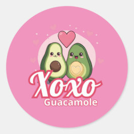 Adesivo Avocados in love, Valentine day